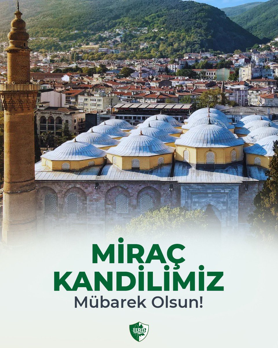 unitimsah's tweet image. Peygamber Efendimiz’in (s.a.v) göğe yükseldiği bu mübarek gecenin; gönüllerimize huzur, sofralarımıza bereket, tüm İslam alemine ve ülkemize birlik ve beraberlik getirmesini diliyoruz.
Miraç Kandilimiz mübarek olsun.