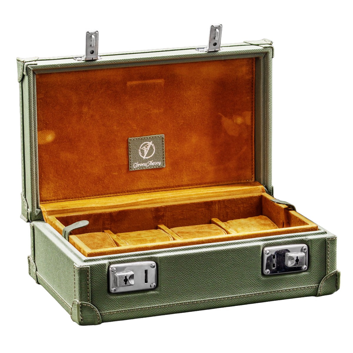 外装と内装に本牛革を使用したBOSPHORUS LEATHER 8本用ハードケースの