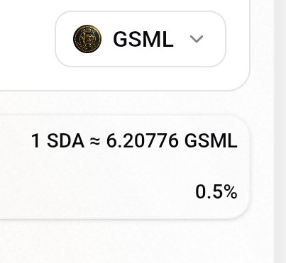 Globalsephere's tweet photo. GSML to the moon 🌙 

Gsml liquidity Backed after 4 Days ! https://t.co/pevwP5DdYi