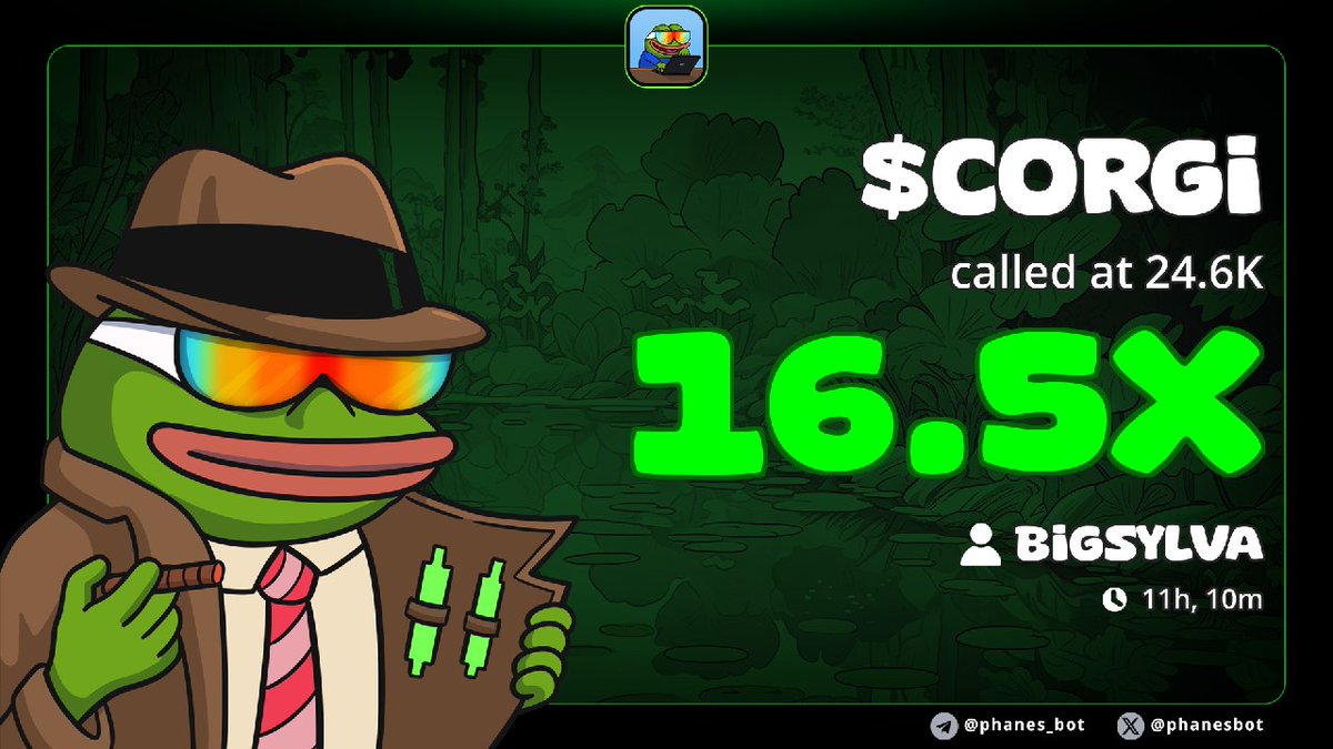 DOMSYLVA1's tweet image. $corgi.
9adkPrArYF2xYWZhqXZqZ3GwV5b1RGqHTroFCg7Npump

Higher 🚀🚀