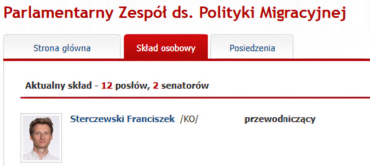 PogPsych's tweet image. ❗❗❗PILNE❗❗❗
Szefem zespołu ds migracji został koleś, który biegał na granicy, z jedzeniem dla murzynów, przecinających zasieki, przysłanych przez Łukaszenkę. Poseł zasłynął również tym, że najebany jechał na rowerze, a zatrzymany przez policję zasłonił się immunitetem.