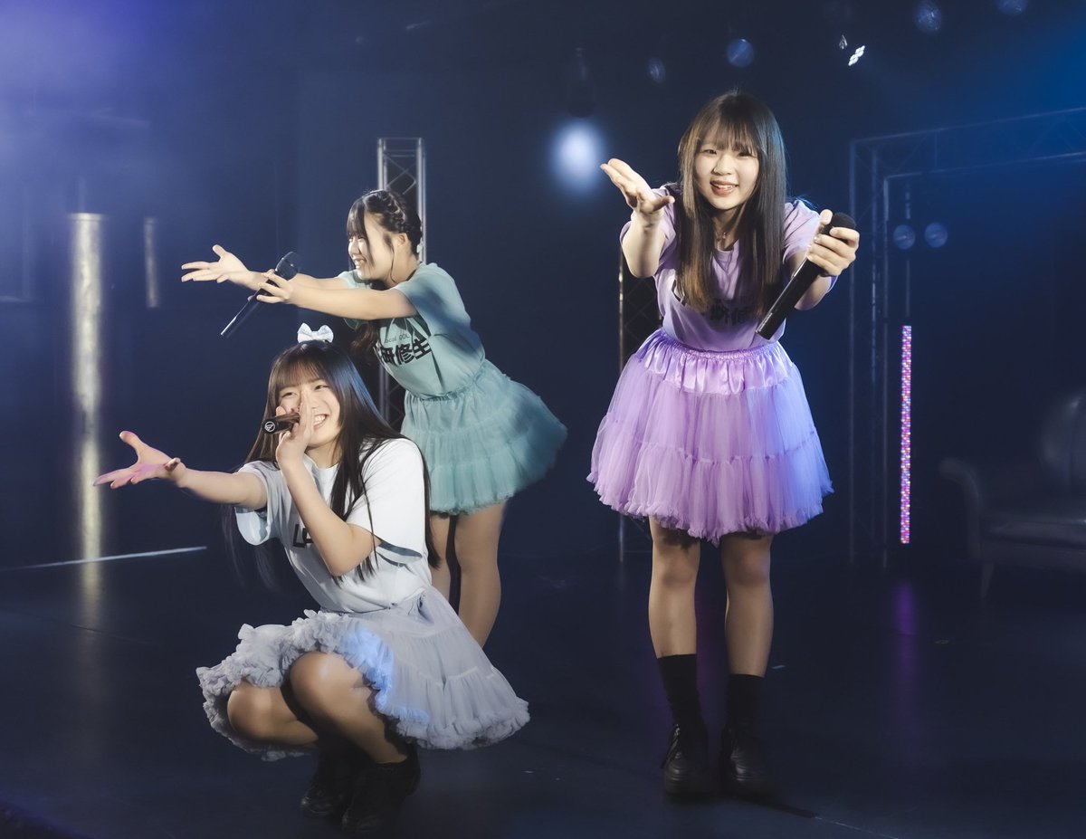 この日はパステルな3人
#ライブプロ研修生 
2026/0111/新春ワンコインライブ！/ZEUS SAPPORO