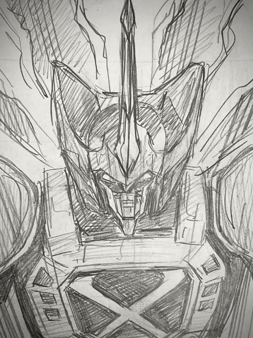 深夜勤務の休憩中の落書き〜

私はパイスーフェチですが
そ、それだけじゃないですよっ⁉️
😅😅😅

こ、この通り
あくまでロボがメインですからっ‼️
😆😆😆 