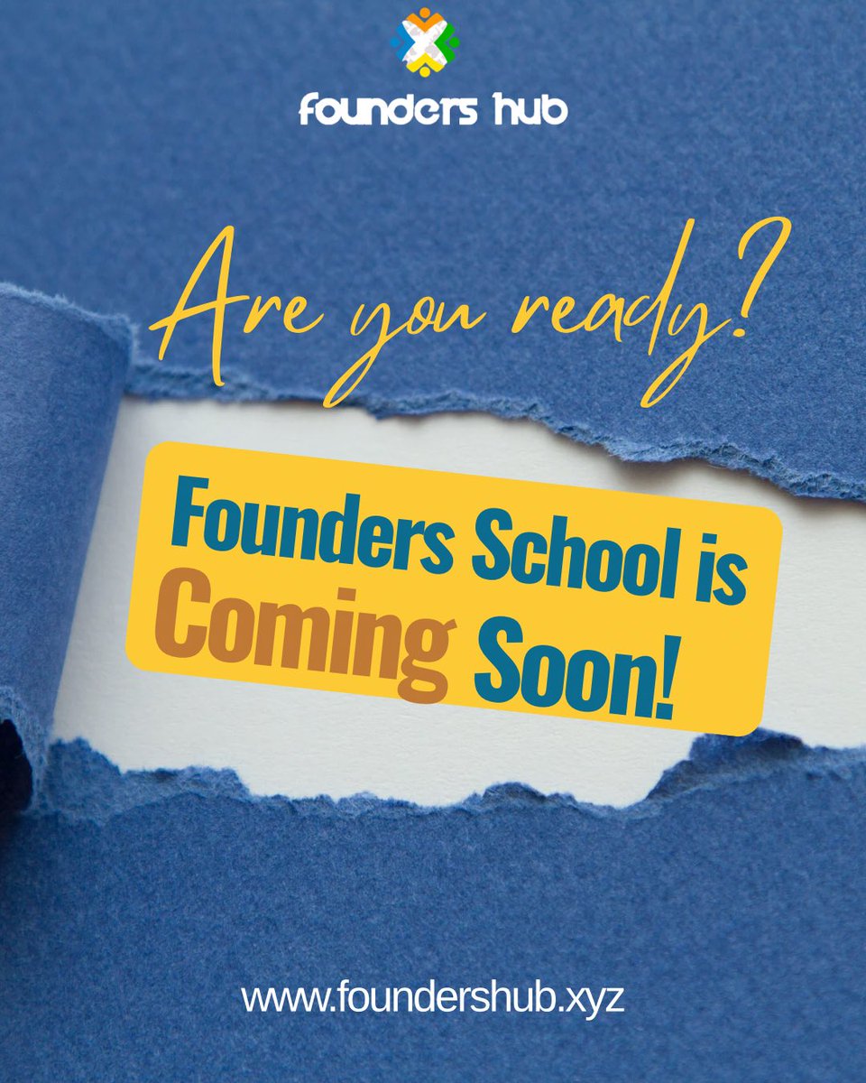 January is here! Are you on the Founders School waitlist? 
Join now: bit.ly/FSwaitlist

#foundersschool 
#startuptraining 
#buildyourdream 
#lagos 
#ilorin