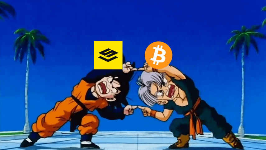 satlayer's tweet image. name a more iconic duo