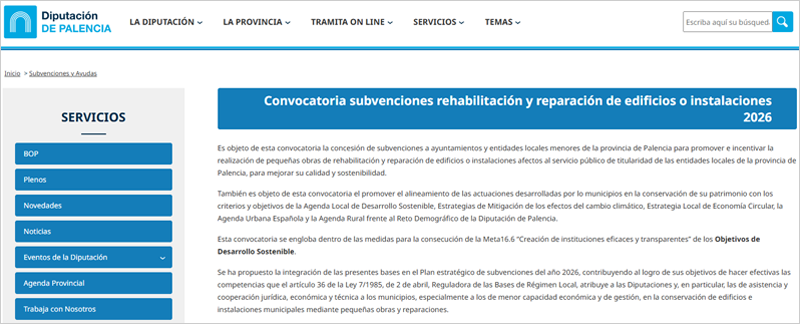 💰​​​La Diputación de Palencia lanza nuevas ayudas para la rehabilitación de edificios e instalaciones públicas.

🌐Para más información, haz clic aquí: acortar.link/54U9Yz     

<a href="/diputacionPalen/">Diputación de Palencia</a>

#Eficienciaenergética #Sosteniblidad #Ayudas #InstalacionesPúblicas