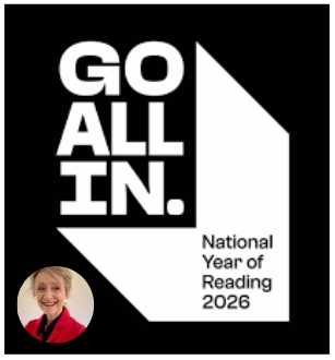 OpenUni_RfP's tweet photo. OU RfP lead Teresa Cremin CBE is setting out the vision for the National Year of Reading today. Let’s go all in… together. #NYR2026 Event details here https://t.co/aPd6Vq6dsX https://t.co/rDnGsd5jWL