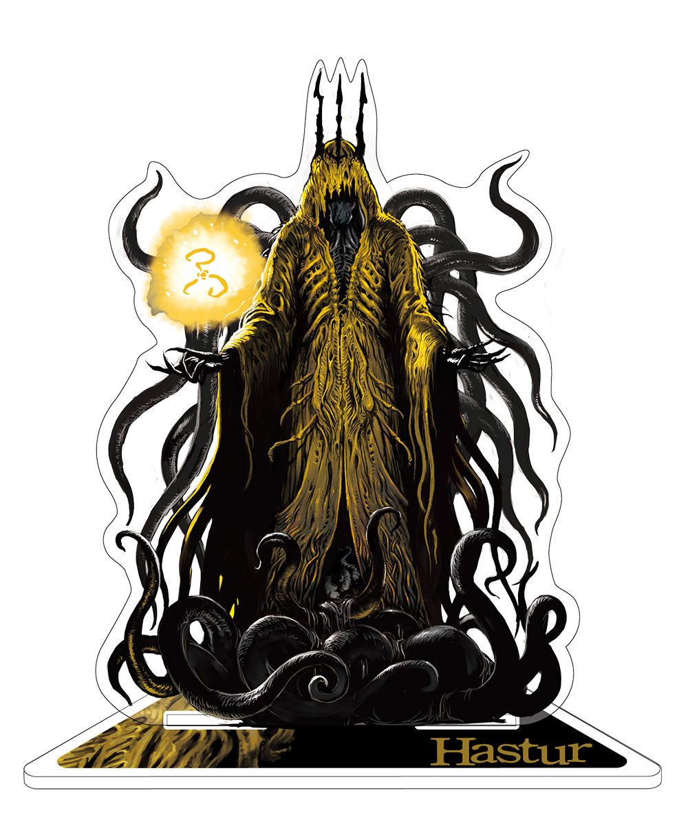 📣クトゥルフ神話 アクリルスタンド が #カドスト にて販売中！

本日は在庫が復活したクトゥルフグッズ『クトゥルフ神話　アクリルスタンド』をご紹介！✨
ニャルラトテップとハスターのアクリルスタンドです！

これでいつでもお側にニャル様とハスター様を置いておくことができます。