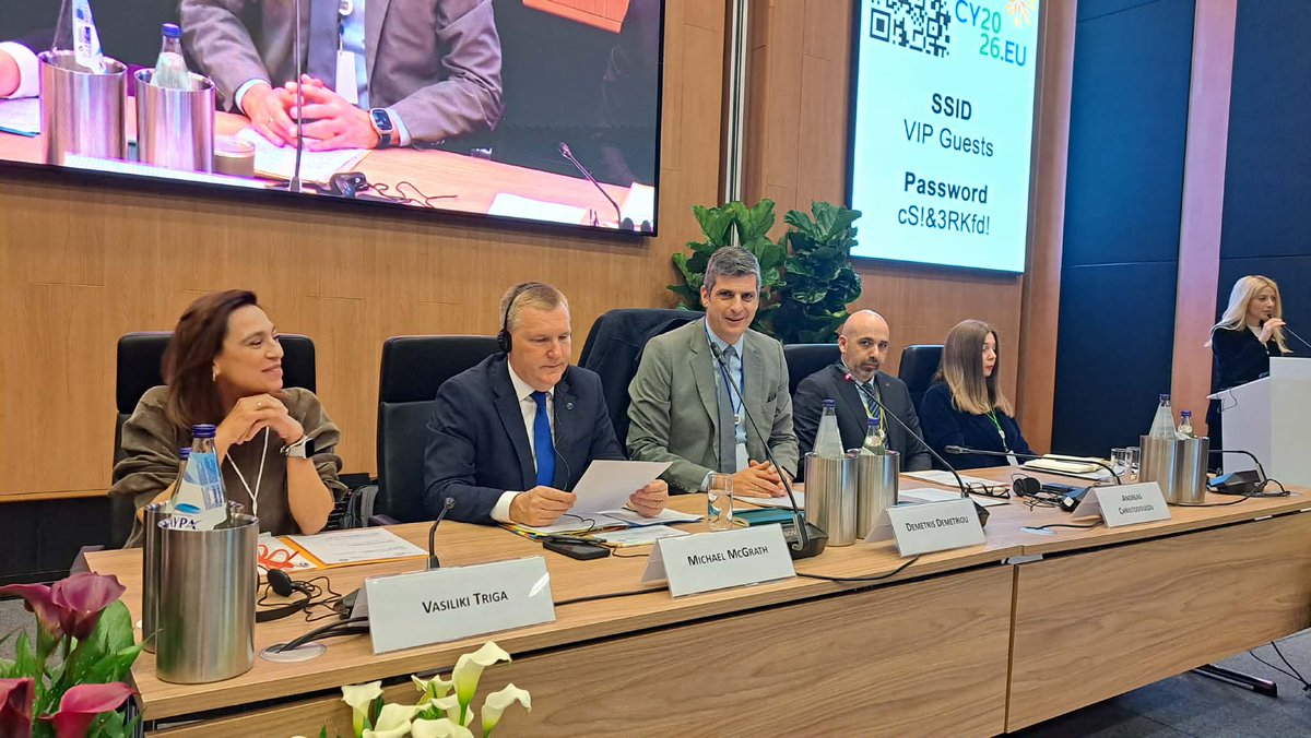 Cyprus Parliament 🇨🇾🇪🇺 tweet media