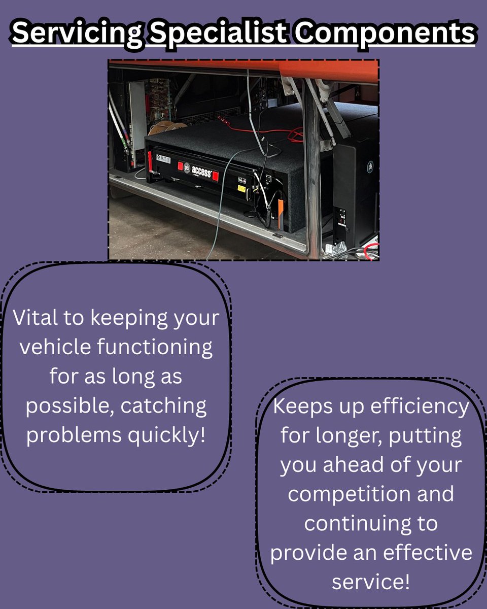 MultiVehicleTec's tweet photo. Your vehicles aren’t getting any younger, and neither are the specialist components we fitted for you, call us today and get them serviced!

#service #servicing #services #mvtech #multivehicletechnology #components #gettingolder #aging #specialist #conversion #customconversion https://t.co/6Xj6xNL4uO