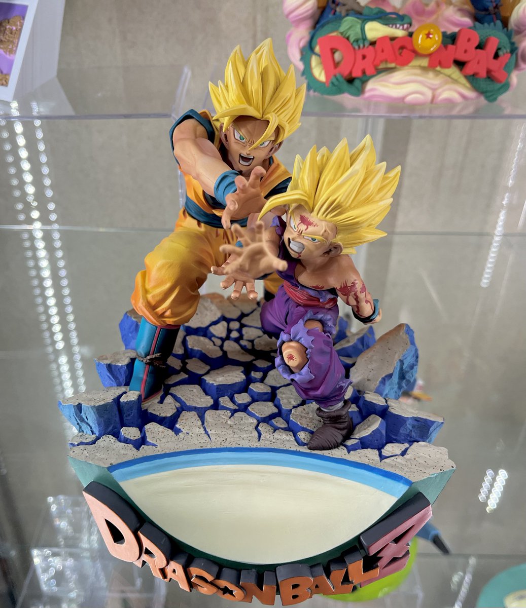 ドラゴンボールのフィギュアを集めだして8年と少々、 ついに