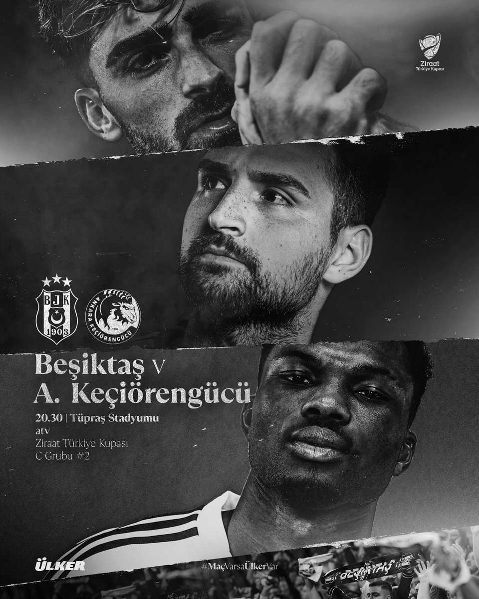 ⚫ MAÇ GÜNÜ ⚪

🆚 Ankara Keçiörengücü
🕣 20.30
🏆 Ziraat Türkiye Kupası C Grubu
🏟 Tüpraş Stadyumu
📺 atv

<a href="/Ulker/">Ülker</a> | #MaçVarsaÜlkerVar