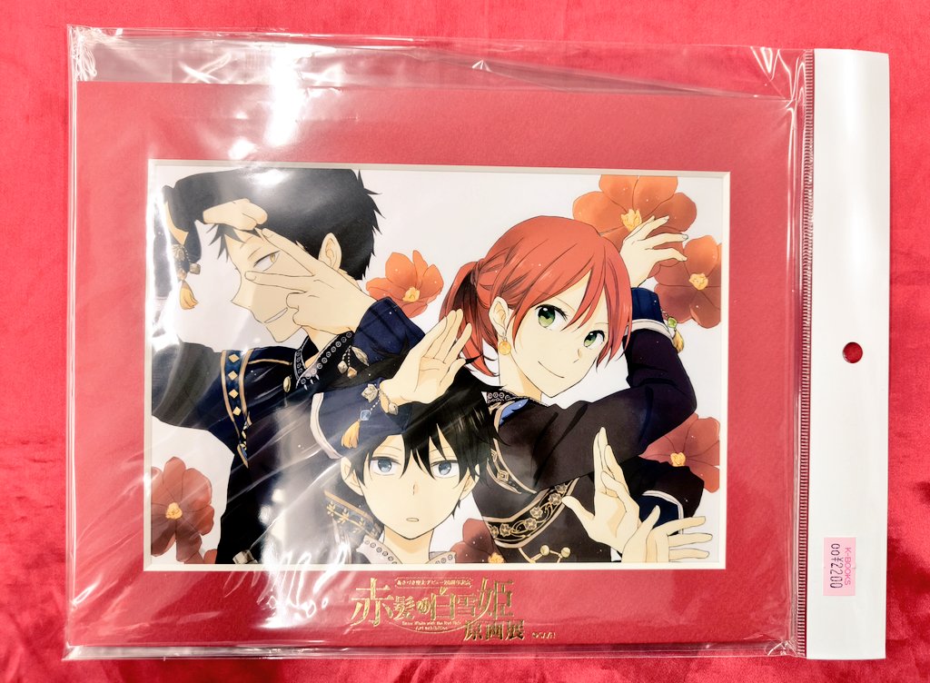 入荷情報】 『#赤髪の白雪姫』キャラファインマットが入荷‼️ A5サイズ