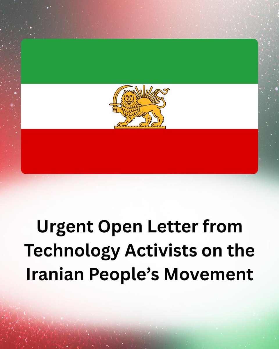 ImpStateIran's tweet image. تگ هایی که این روزا باعث میشه صدامون شنیده بشه اینا هستن، از اینا استفاده کنید.

#DigitalBlackoutIran
#IranRevolution2026
#IranMassacre

از همه بیشتر توی توییتر / x ، و در صورت امکان اپلیکیشن TruthSocial ( بیشتر برای تیم ترامپ استفاده میشه)

هرچی یکصدا تر باشیم صدامون بلند تره.…