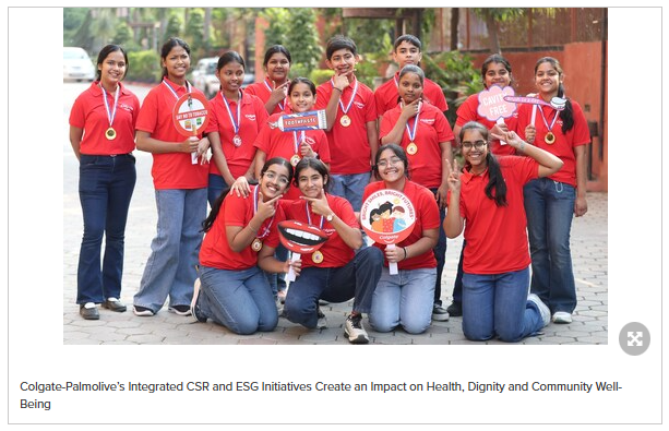 Colgate-Palmolive's Integrated CSR and ESG Initiatives Create an Impact on Health, Dignity and Community Well-Being

soundnlight.in/colgate-palmol…

#SLSV #SLSVIndia #CSRImpact #ESGLeadership #SustainableBusiness #CommunityWellBeing #OralHealthAwareness #DignityAndCare <a href="/CP_News/">Colgate-Palmolive</a>