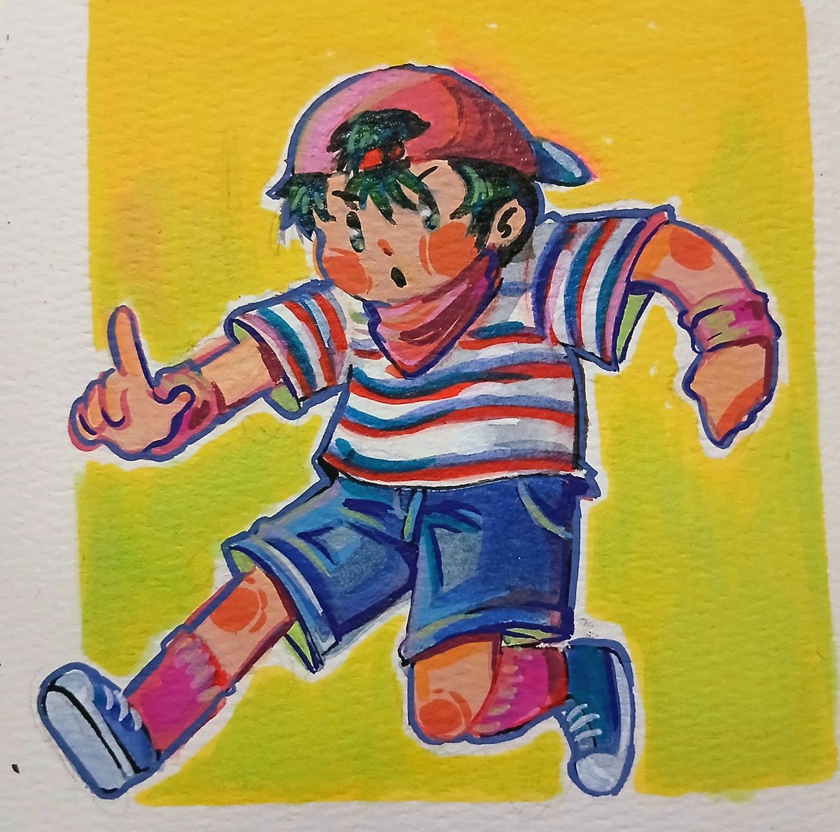 Chaotttt's tweet image. i love acrylic markers