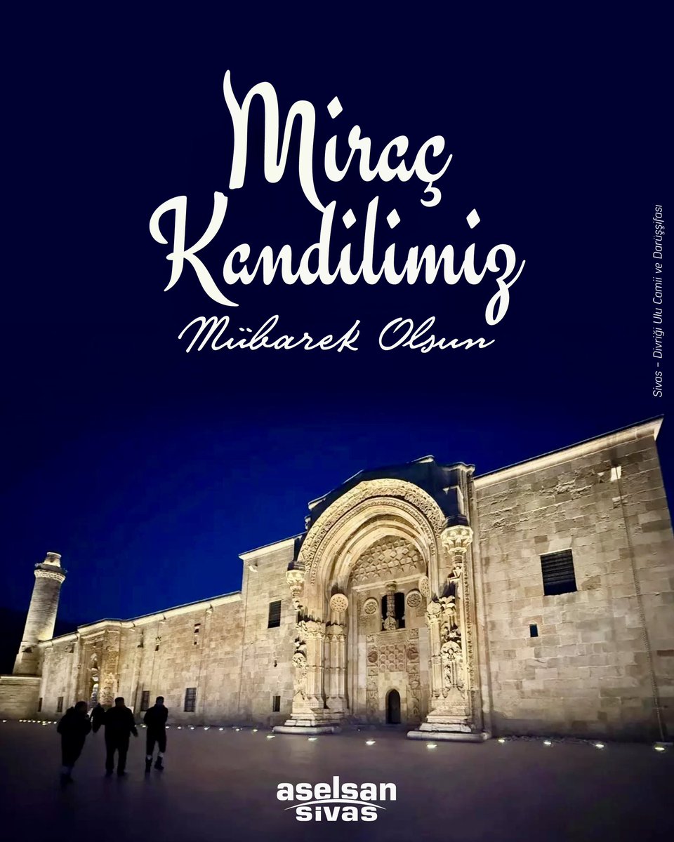 Milletimizin ve tüm İslam âleminin mübarek Miraç Gecesi’ni tebrik eder; barışa, huzura ve hayırlara vesile olmasını dileriz.