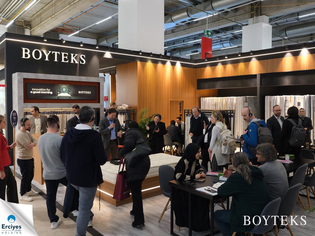 Sleep Tour | <a href="/heimtextil/">Heimtextil</a> 

As part of Heimtextil’s Sleep Tour program, we came together with participants at the Boyteks stand.

Through our product presentations, we had the opportunity to share our smart bedding solutions, innovative technologies, and sustainable material