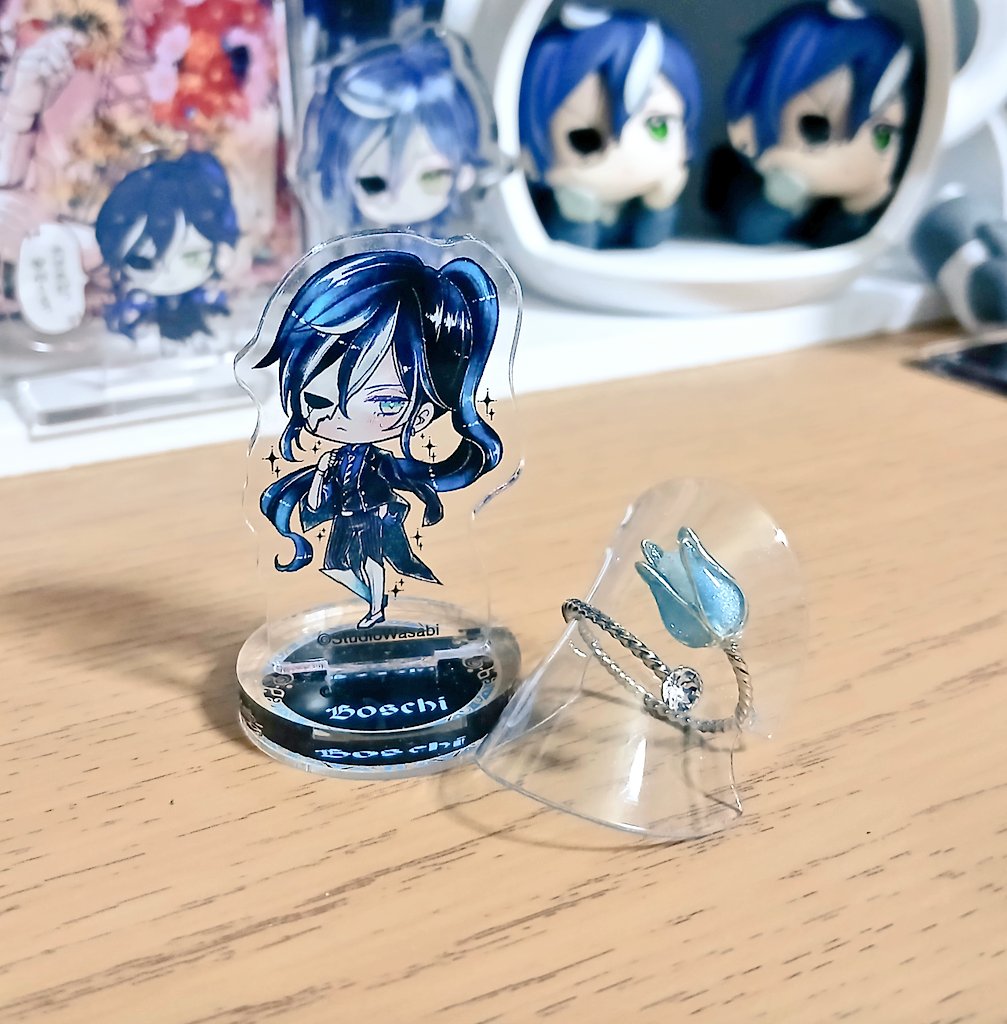 チューリップ様•*¨*•.¸♬︎ 浅草のアクセサリーショップで チューリップの可愛い指輪を見つけて