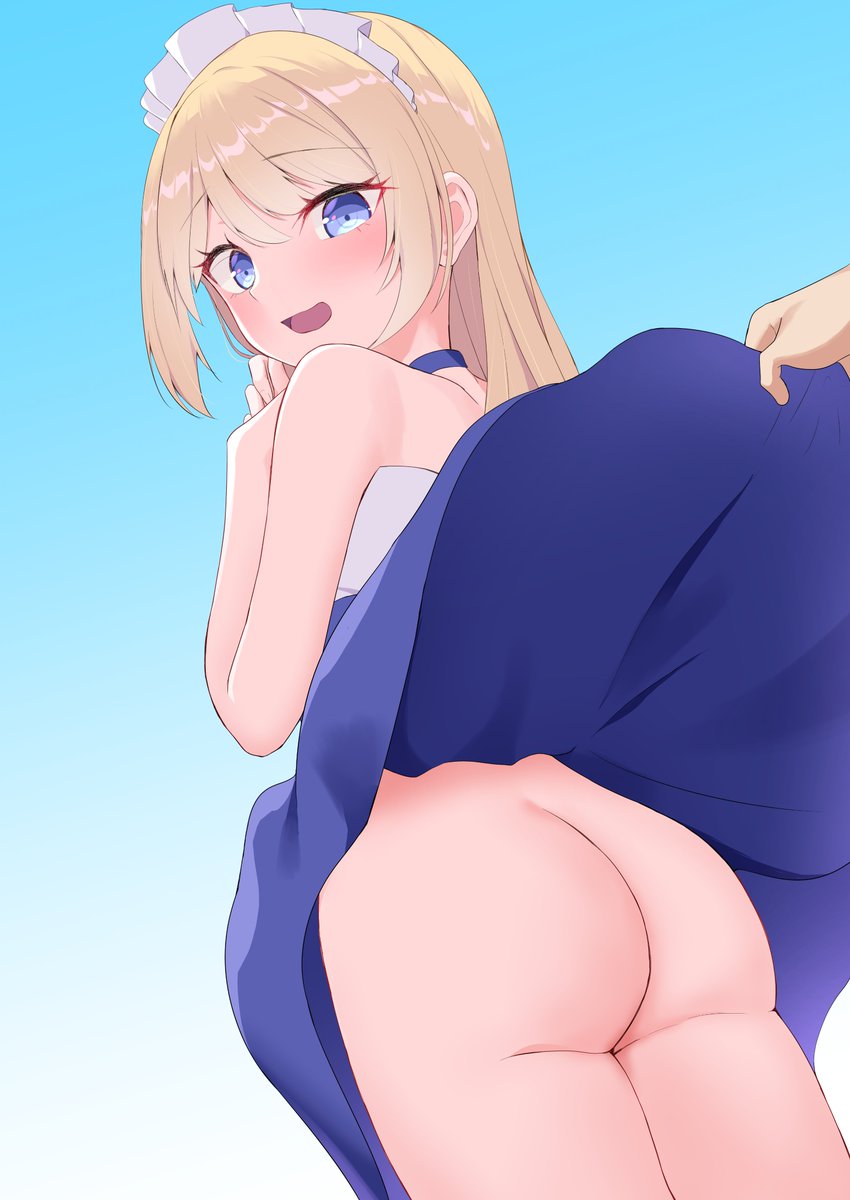 リクエストで描いたプリケツ 