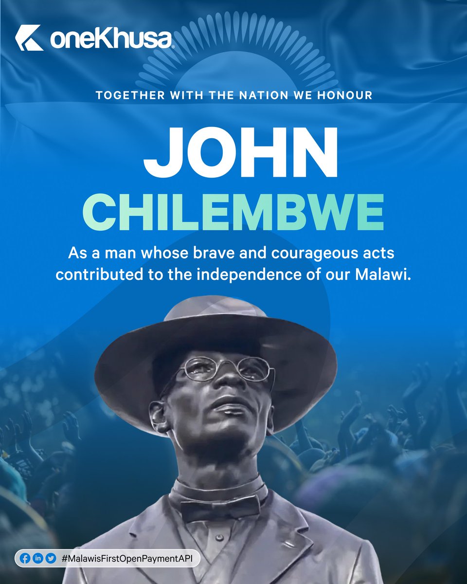 We join the rest of the nation in celebrating the son of the soil. 

#onekhusa #FintechAfrica #Payments