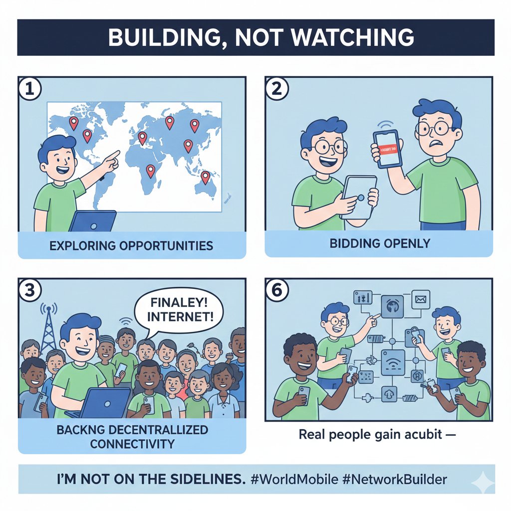 MuhdSaratu13830's tweet photo. 10/
Building, Not Watching:
I’m not on the sidelines.
I’m exploring opportunities, bidding openly, and backing decentralized connectivity.
This is how telecom gets rebuilt — together.
#WorldMobile #NetworkBuilder
End of My thread https://t.co/77zgsrVFWE