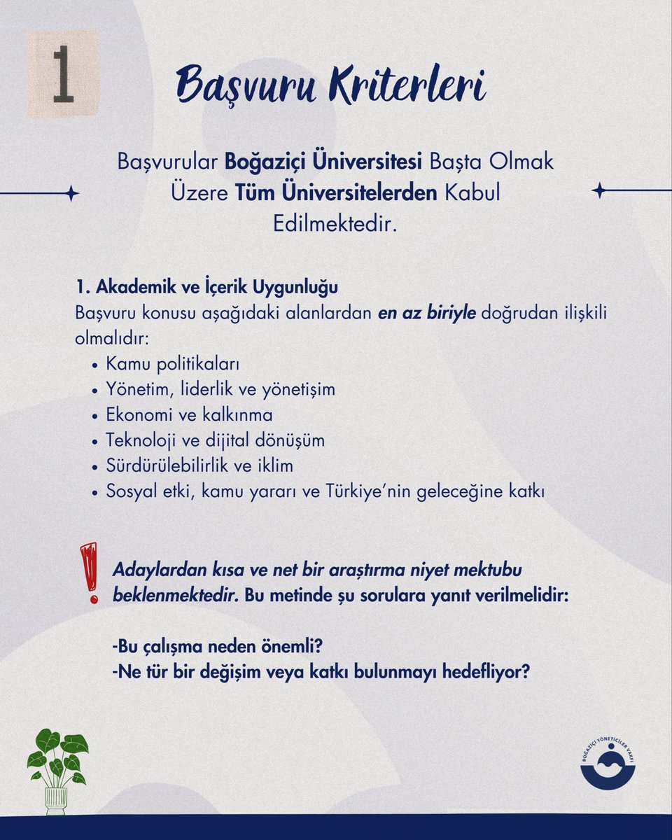 Boğaziçi Yöneticiler Vakfı tweet media