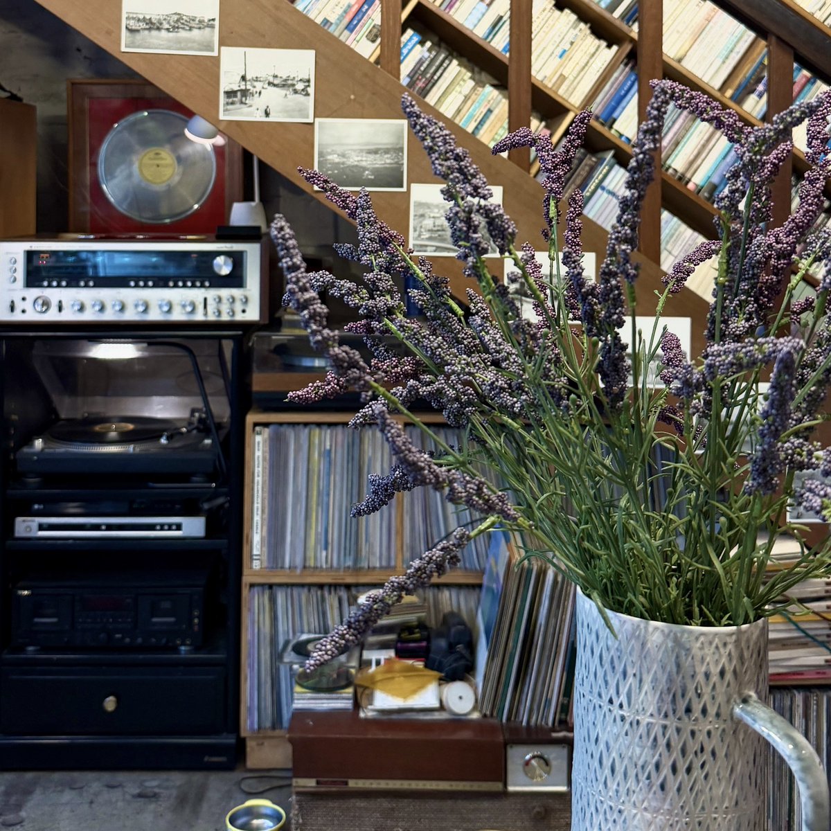 KEY_under_a_pot's tweet image. 이제 보라색 꽃만 보면 키가 생각나는 병에 걸려버렸어요,,,🚰·̫🚰