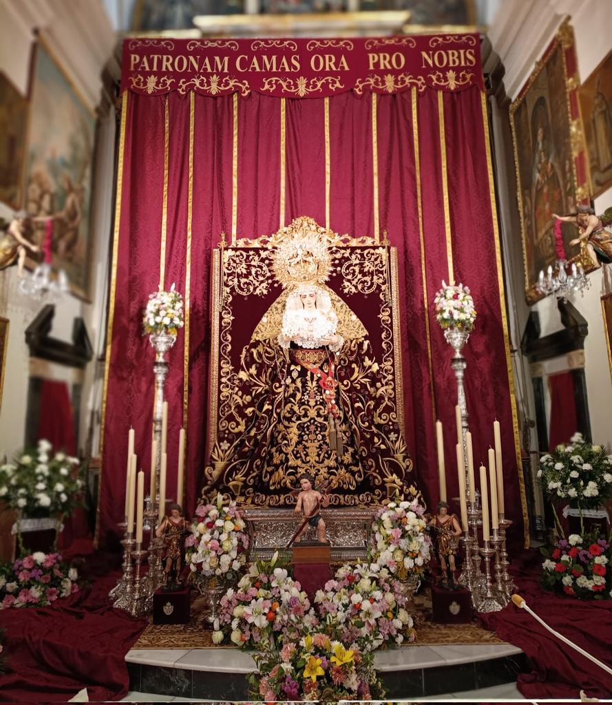 🔴Primer día de Triduo Extraordinario de acción de gracias 

📿18:30 h. rezo del Santo Rosario
📜19 h. Sagrada Eucaristía, predica Clero Parroquial 
🎶Coro Hdad. Rocío de Camas

#HermandadSacramentalCamas
#CentenarioPatronadeCamas