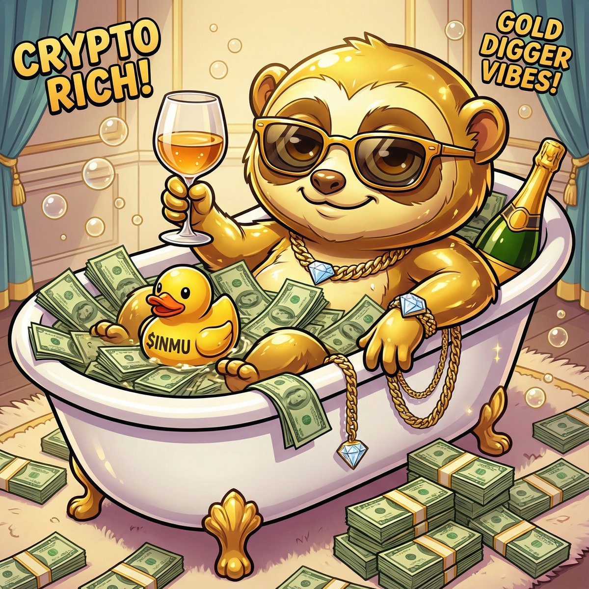 inmucoin's tweet image. $INMU コイン発売前夜限定‼️
今しかできないエアドロ抽選Giveaway
コインプレゼント企画🎁

いよいよ明日PUMPFUNにて
発売予定の淫夢コインを記念して
エアドロを実施します🐒🏆

✅期日：1/16 17:00まで
✅条件：@inmucoin フォロー＋この投稿RP＋いいね
✅返信にSOLウォレットアドレス

🎉当選🎉…