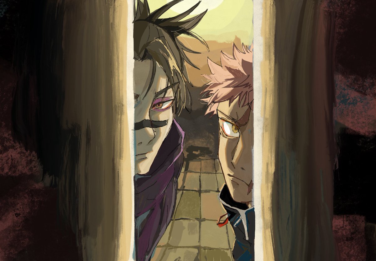 samenosuke_'s tweet image. ここ可愛かった
#死滅回游 
#脹相　#虎杖悠仁