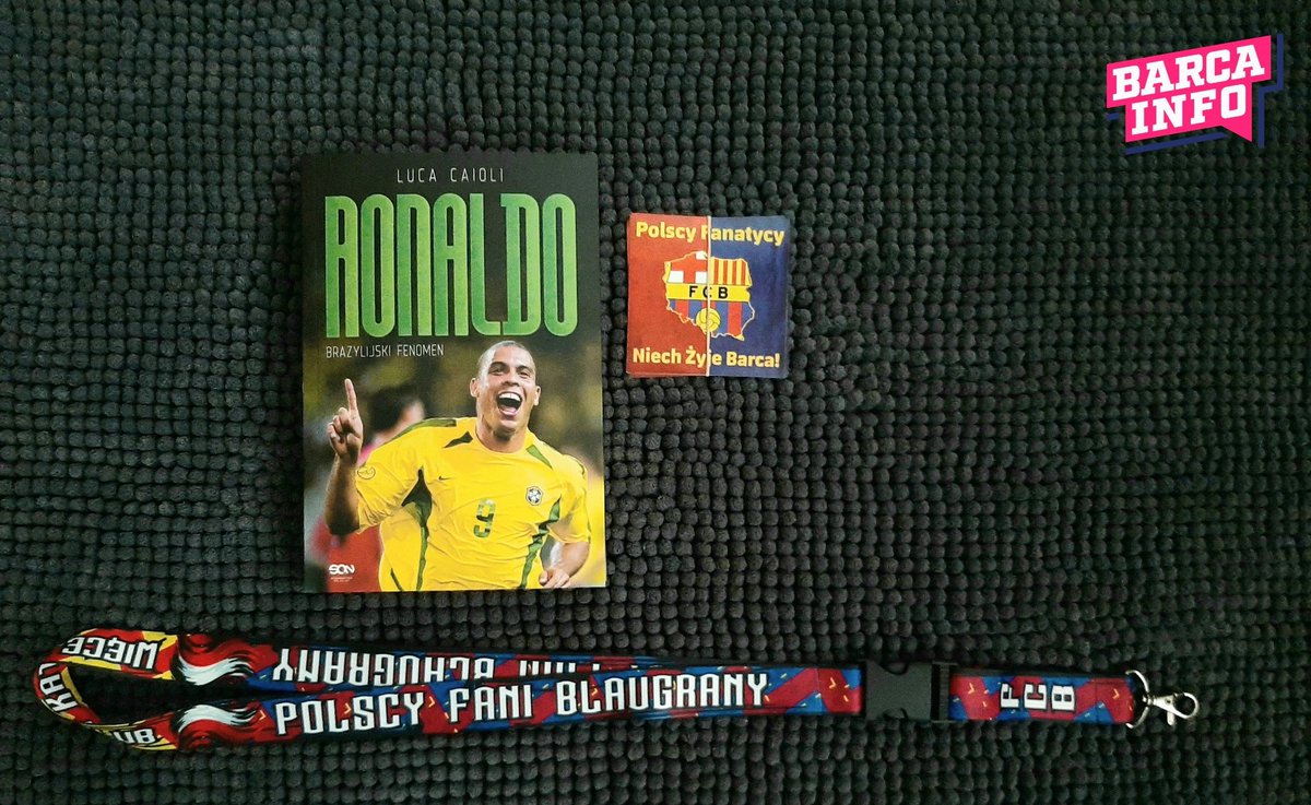 _BarcaInfo's tweet image. 🎁 𝐊𝐎𝐍𝐊𝐔𝐑𝐒 🎁 

💥 Dziś do wygrania nowa książka Ronaldo, smycz oraz naklejki - FC Barcelony! 📚 

👉 Jeśli chcesz wziąć udział to warunki konkursu są następujące:  

✅ Zaobserwuj profil @_BarcaInfo 
❤️ Polub Tweeta 
🔃 RT 
💬 Komentarz 

ℹ️ Dziś po meczu zostanie…