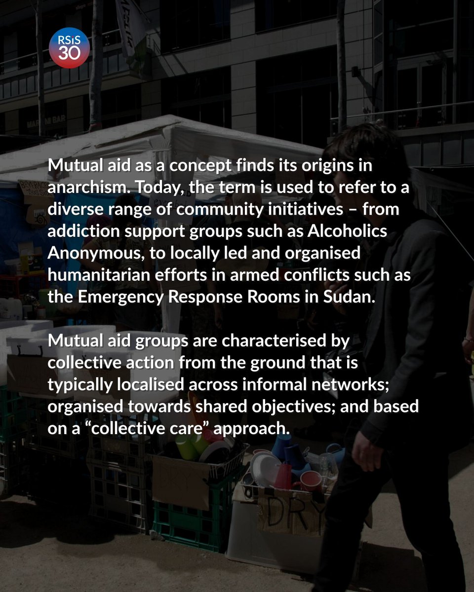 RSIS_NTU's tweet photo. Direct, flexible funding for mutual aid groups will empower them to set their own agendas and respond adaptively to local needs.

Read more in IDSS Paper:
 https://t.co/Z6h3GwABF9 

#RSIS #IDSSPaper https://t.co/rZMYBA1KVR