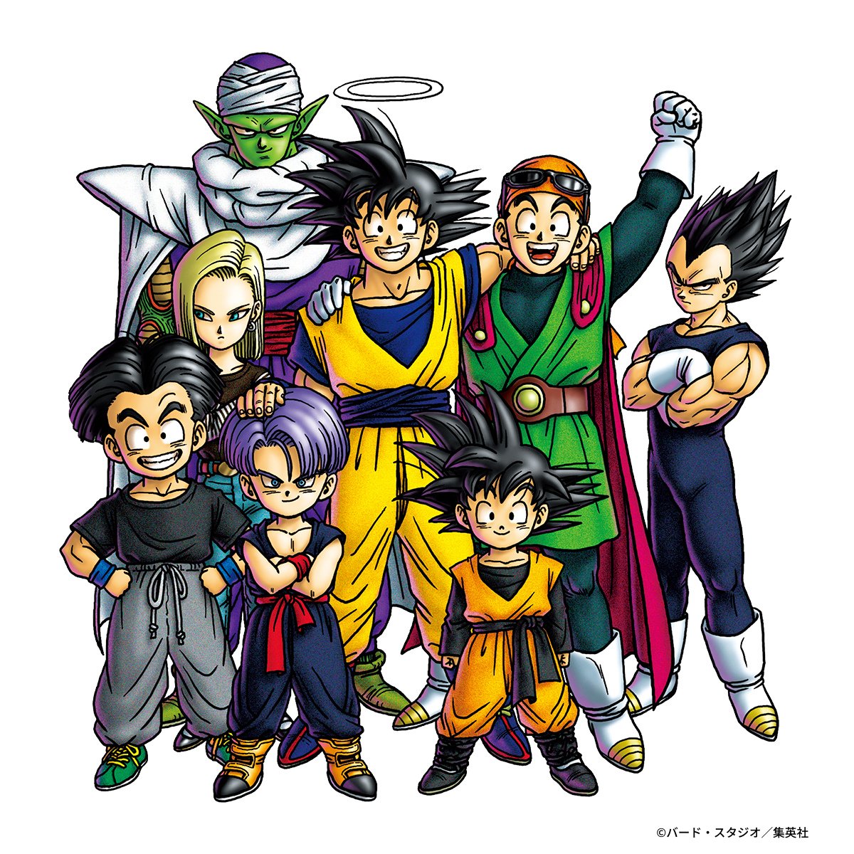 正解はこの8人でした！ 全員分かりましたか？ #ドラゴンボール公式