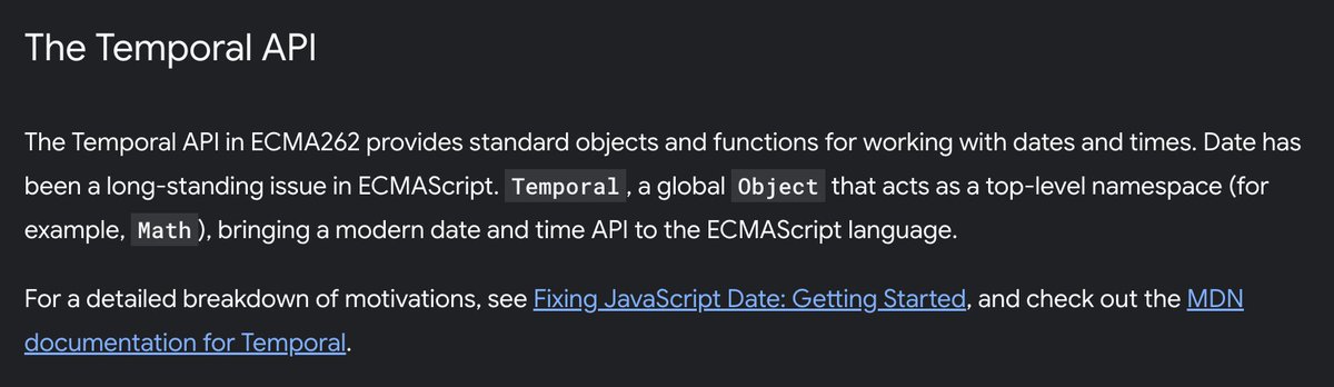 Temporal API 在 Chrome 144 更新裡？！
2026 已經感覺會是個不錯的一年了