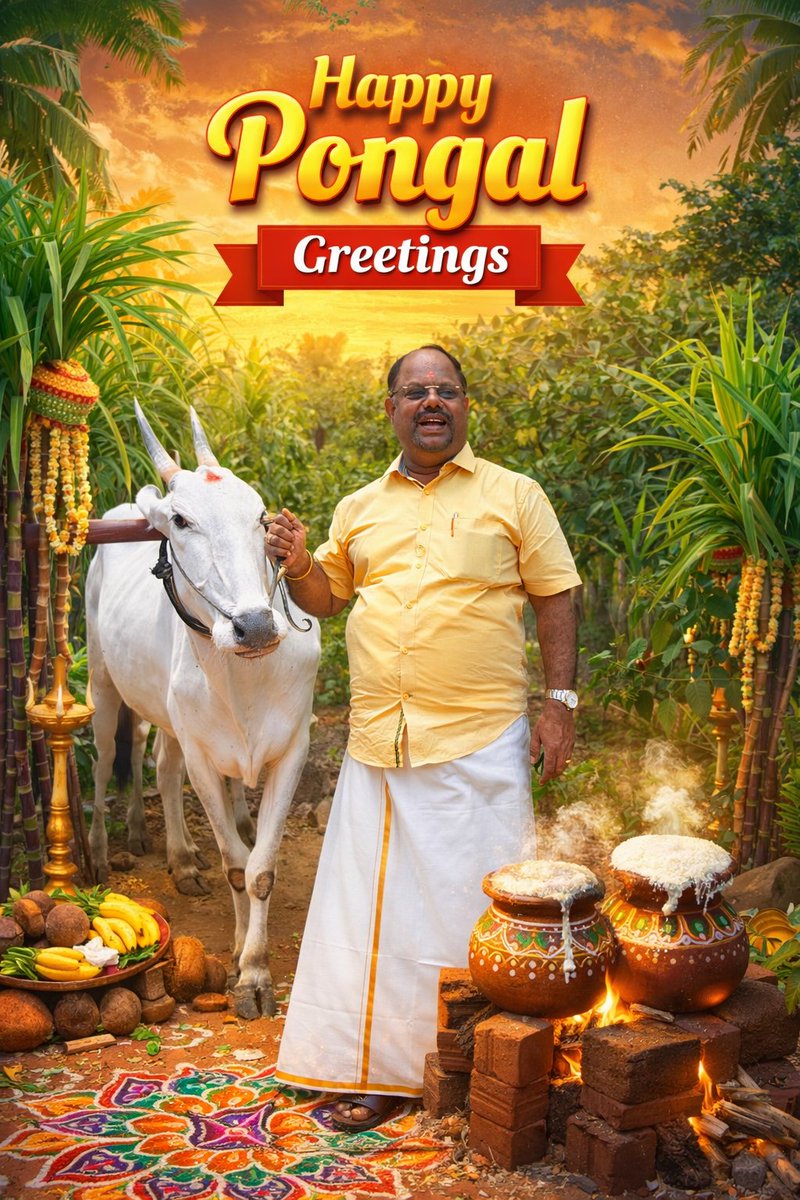 pillaian's tweet photo. Happy Pongal.இனிய பொங்கல் நல்வாழ்த்துக்கள் https://t.co/9nsPc1nUOx