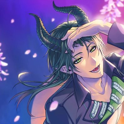 gikkvn's tweet image. Is it safe to say that Malleus uses magic to grow his hair when he wants to?