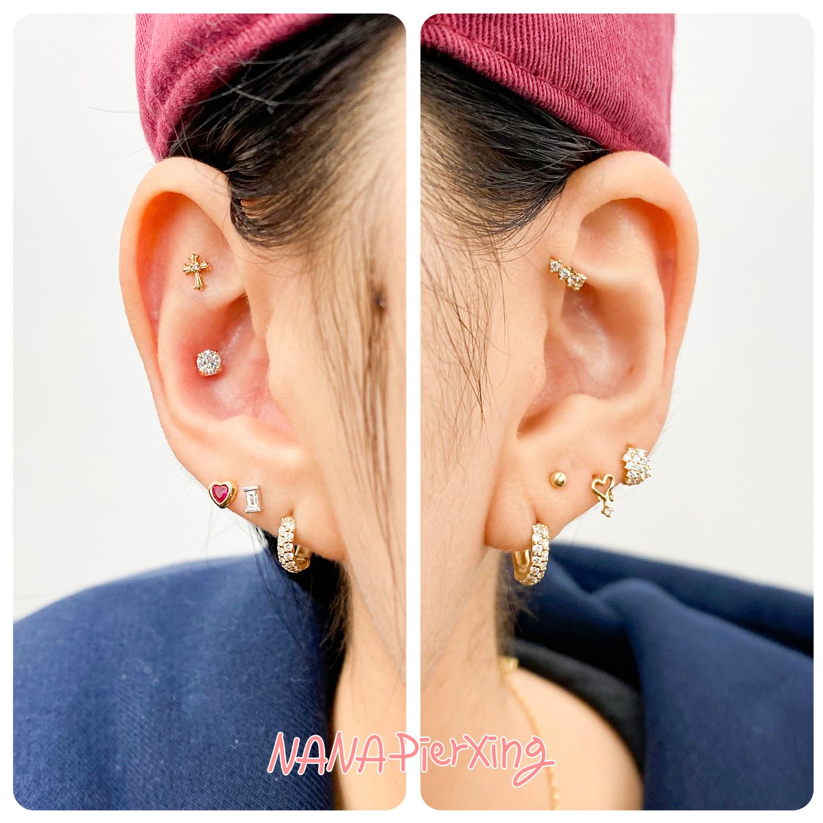 ap9maxnana's tweet photo. 골드 피어싱 세팅 대박🤩

🫶NaNa Pierxing🫶

#피어싱세팅 #골드피어싱 #14K피어싱 #랩다이아몬드 #랩다이아몬드피어싱 #14k랩다이아몬드 #금피어싱 #링귀걸이 #골드링귀걸이 https://t.co/mu1WwebKdM