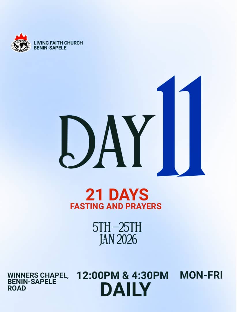 LFCBENIN's tweet image. #21daysfastingandprayer 
#Day11
#Opendoors 
#LfcSapeleroad