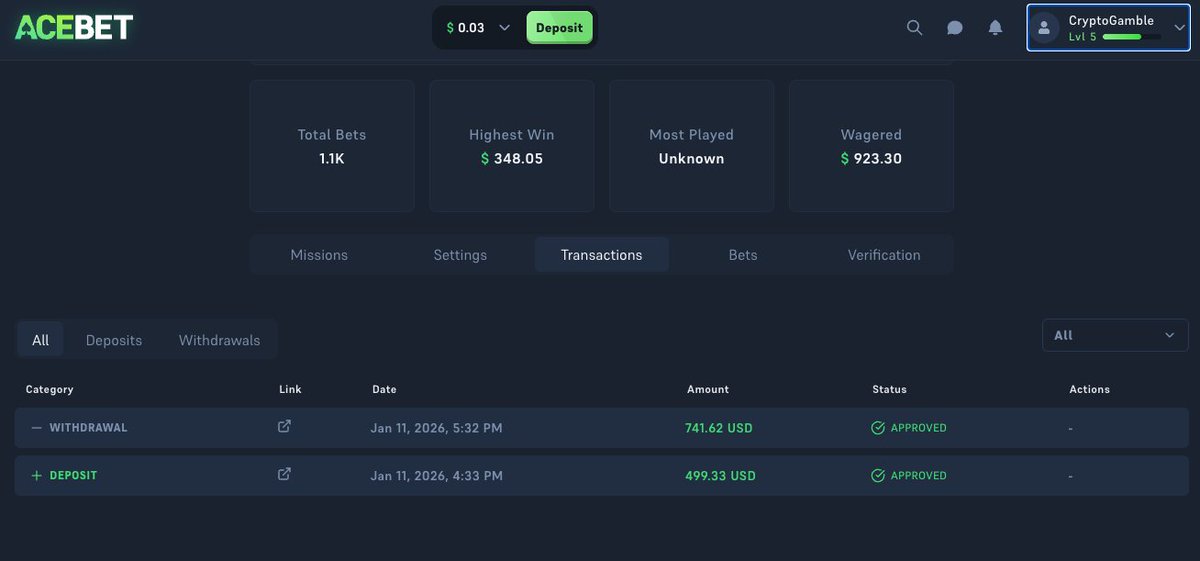 CryptoGamble.com tweet media