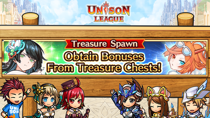 📢Guild Battle Support Treasure Spawns

✨Highlights
・First Time 50% Off
・Chance to get Anima Powered series Gear from the Jackpot
・Select Cost 40 SSR Monsters available

Exchange medals for Summoning Scrolls and other awesome rewards min!

Until 1/21 09:59 UT!
#UnisonLeague