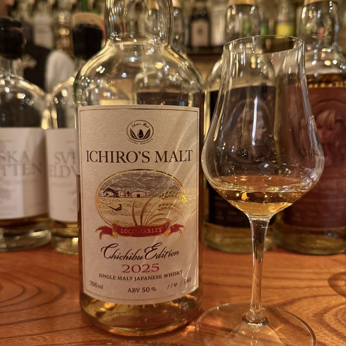イチローズモルト チチブエディション 2025 ローカルバーレイは美味いぞ🥃