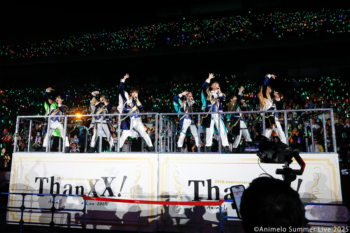 🟥🟥🟥━━━━━━━━
「アニサマ2025」Blu-ray
　2026/3/25(水) ON SALE!!
━━━━━━━━🟥🟥🟥

🎤アイドルマスター SideM 
♪DRIVE A LIVE
♪SUPREME STARS !!!

🎤神速一魂 
♪バーニン・クールで輝いて

🎤C.FIRST
♪We’re the one

🎤天ヶ瀬冬馬、天道輝、天峰秀
♪True Horizon