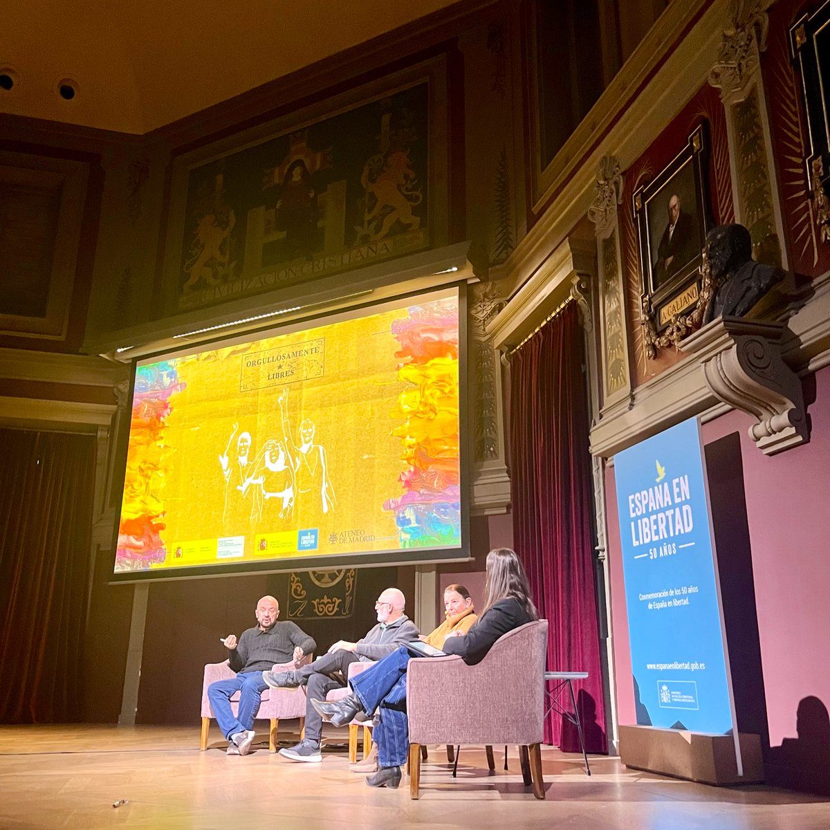 🏳️‍🌈🏳️‍⚧️ L' <a href="/Observatori_cat/">Observatori contra l'LGTBI-fòbia</a> som presents a l’acte d’entrega de la placa commemorativa a la promoció dels valors d’igualtat del Ministerio de Igualdad (<a href="/IgualdadGob/">Ministerio de Igualdad</a> ) al Front d’Alliberament Gai de Catalunya (<a href="/fagc_catalunya/">FAGC - Front d'Alliberament Gai de Catalunya</a> ).

50 anys d’història, 50 anys de trajectòria en la lluita