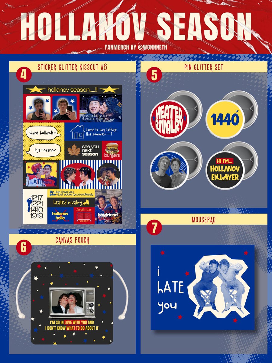 hrmenfess's tweet image. loonmart! HALOOO interest check hollanov mania 👋🏻 adakah yang mau aku tag kalo udah open po merch heated rivalry iniii 😋🏃🏻‍♂️