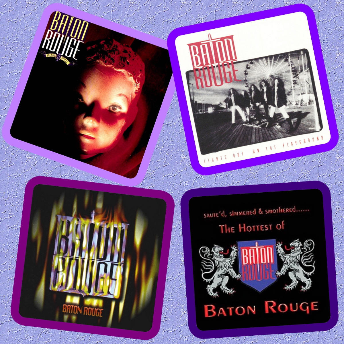 <a href="/HoffmanEnrique/">Enrique Hoffman</a> <a href="/Mikehomeseller/">Michael Kelly</a> <a href="/TiaColita/">Aurora T Moya R</a>
#Ene15
Efemérides enero 15
Discografía del día:

Baton Rouge

1990 Shake Your Soul
1991 Lights Out on the Playground
1997 Baton Rouge

Recopilatorio
2006 The Hottest of Baton Rouge