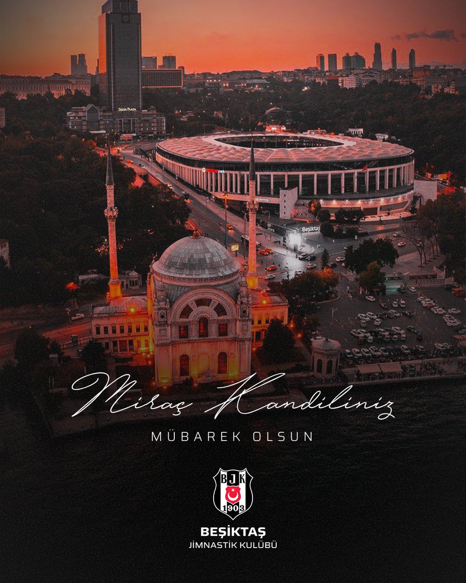 OlayBesiktas's tweet image. Tüm İslam aleminin Miraç Kandili mübarek olsun.

#MiraçKandili