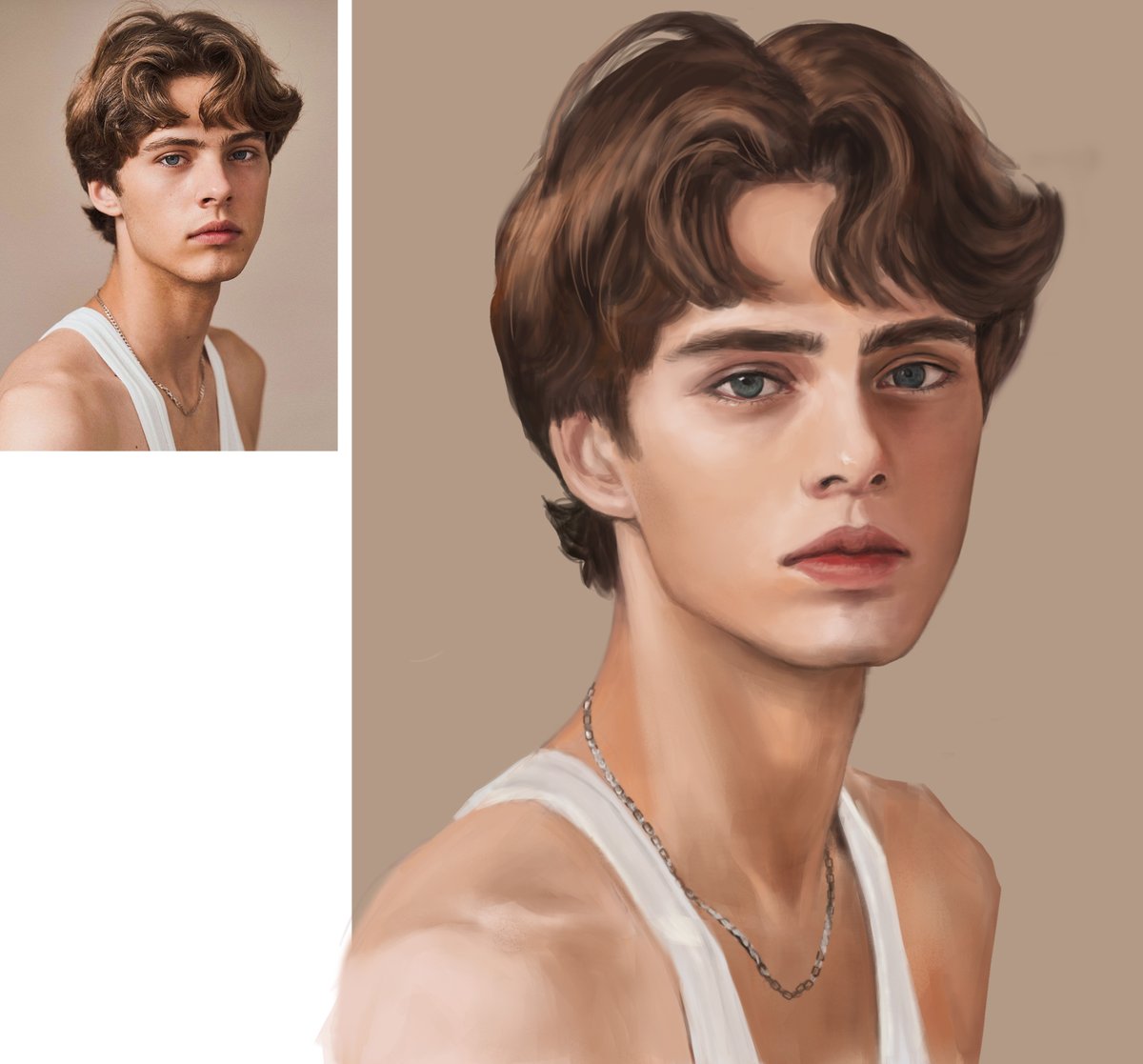 미남 각성하기  #study