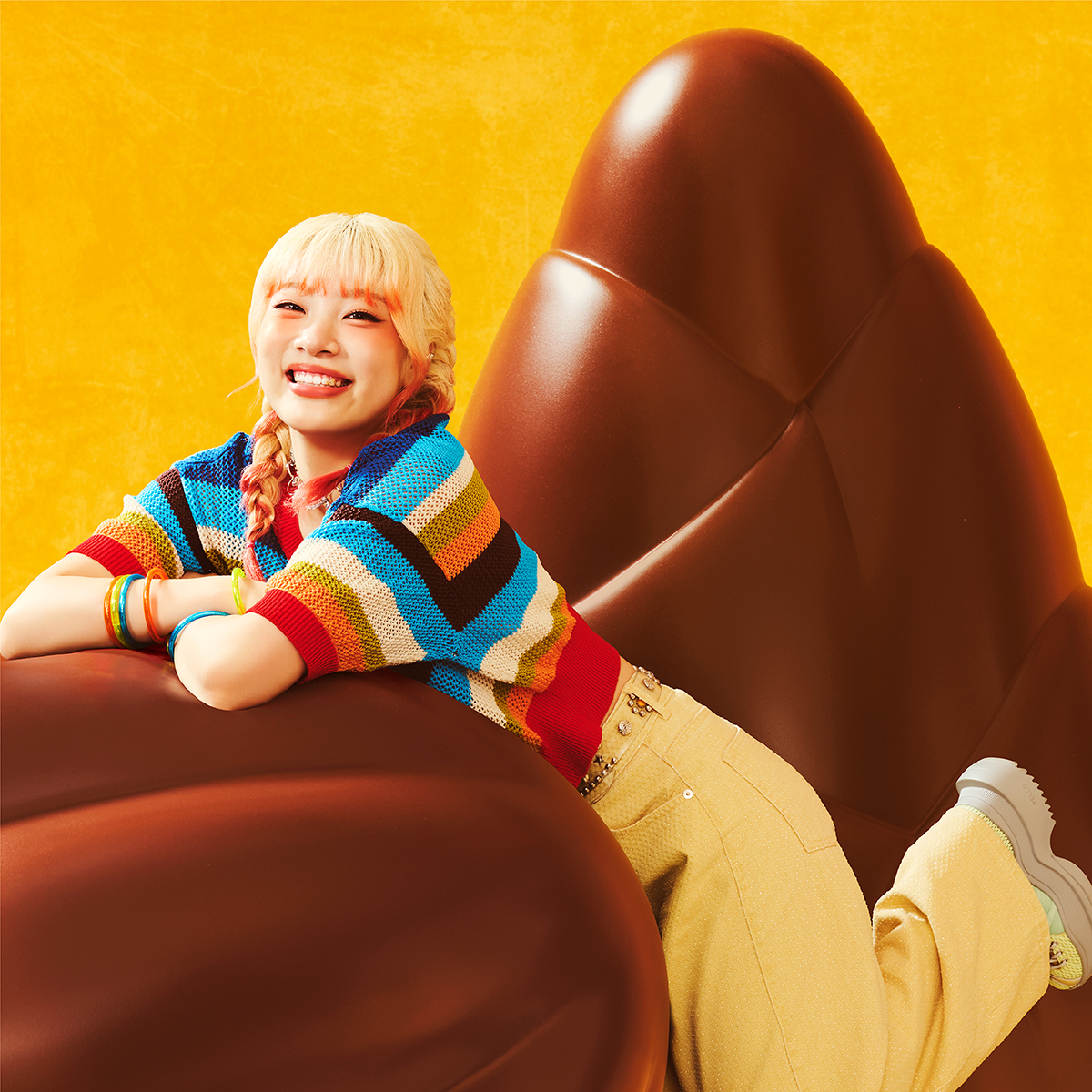 きのことたけのことじゃれ合う、
MAHINAさんです。