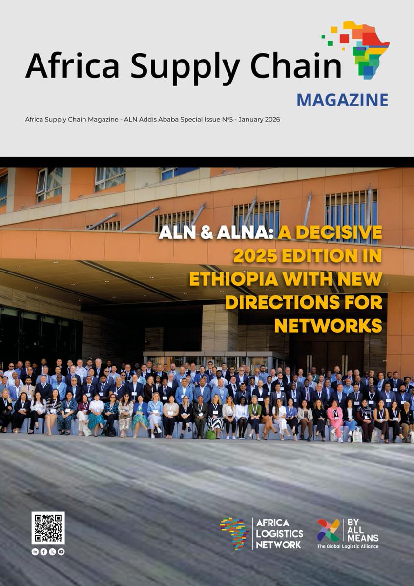 🌍  I have the pleasure to share the Special Issue of Africa Supply Chain Magazine dedicated ALN &amp; BAM Event in Addis-Ababa.

🤝 Many thanks to Marcello Saponaro, President of the two networks and all the members.
#AddisAbaba #ALN #AfricaLogisticsNetwork #transport #logistics